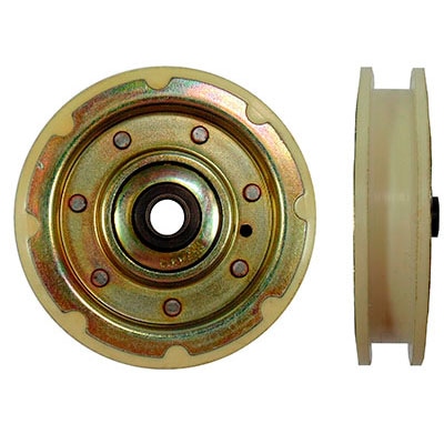 ROLDANA 70MM PARA PORTA OTIS COM BUCHA (METÁLICA)