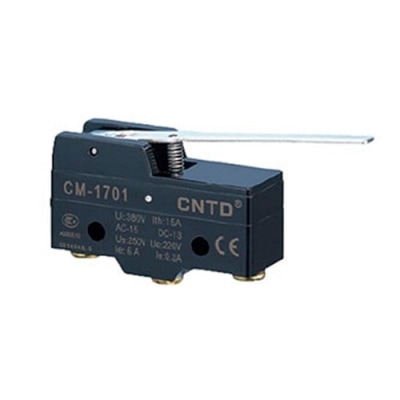 MICRO SWITCH CM-1701 COM HASTE LONGA SEM ROLDANA