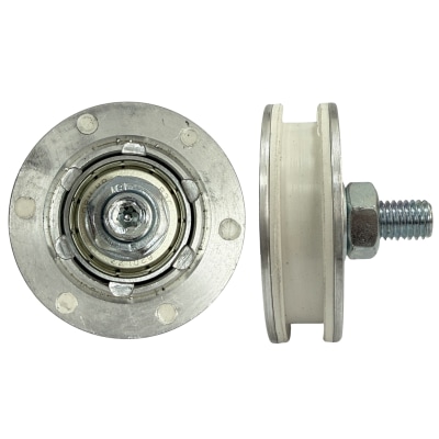 ROLDANA 56MM PARA PORTA OTIS AT 120 (METÁLICA)