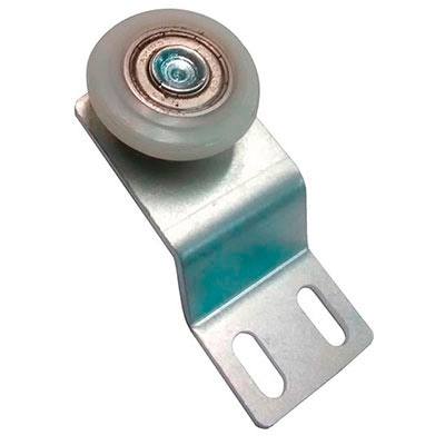 SUSPENSÃO PARA PORTA DE CABINE QKS 8 COM ROLDANA EXTERNA