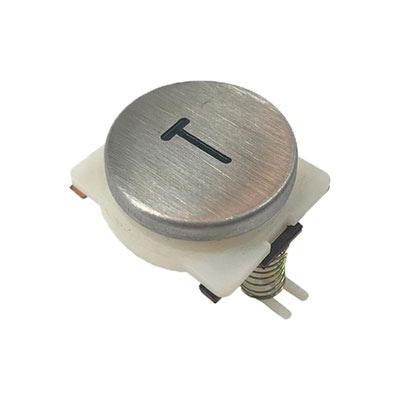 NÚCLEO COM CAPACETE PARA BOTÃO CLASSE A EM INOX SEM FURO