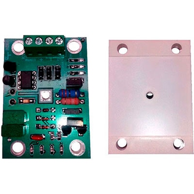 PLACA ELETRÔNICA MÓDULO BOTÃO CAPAC. COM LED 110V