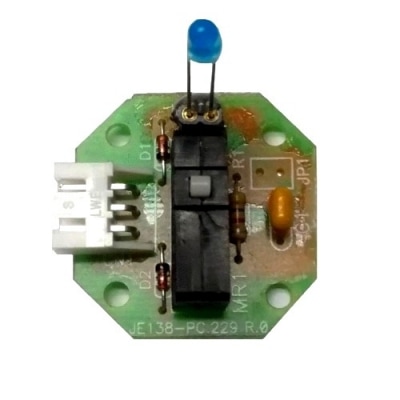 PLACA ELETRÔNICA DO BOTÃO MULTILED LED AZUL JVO229 COM 1 MICRO COMPATIVEL COM ATLAS