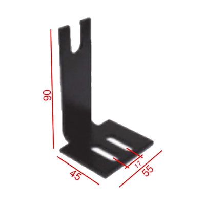 SUPORTE PARA LUBRIFICADOR DE GUIA - ENTRE FUROS 17MM